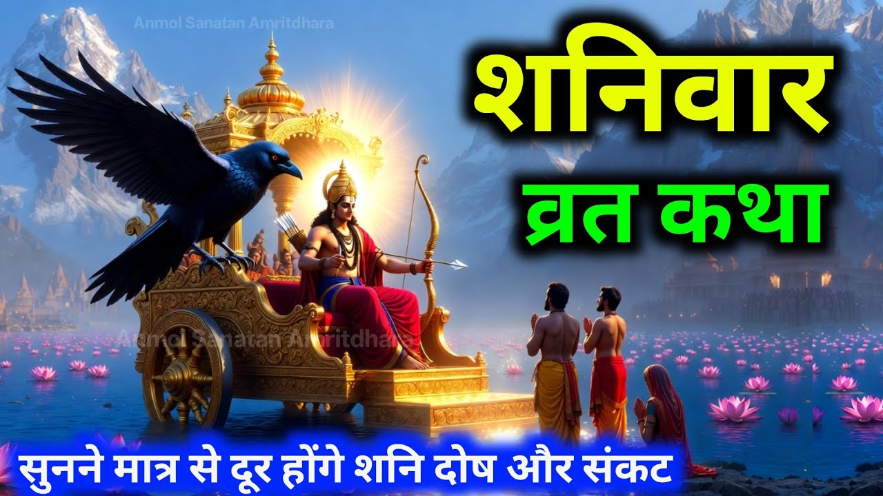 भगवान शनिदेव कथा | Bhagwan Sanidev Katha | शनिवार व्रत कथा | saniwar wrat katha| #sanidev #शनिदेव 