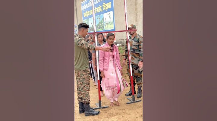 Girls height !🔥😲 #indianarmy #army #girl