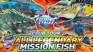 All Club Tour Legendary fishes CATCH 传说中的怪物鱼 【釣魚大亨 Fishing Strike】