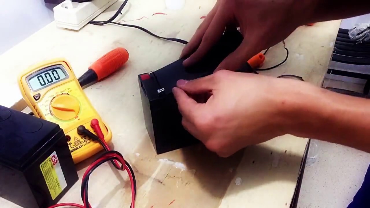 How To Recycle a Battery and Fix an onduleur/UPS YouTube