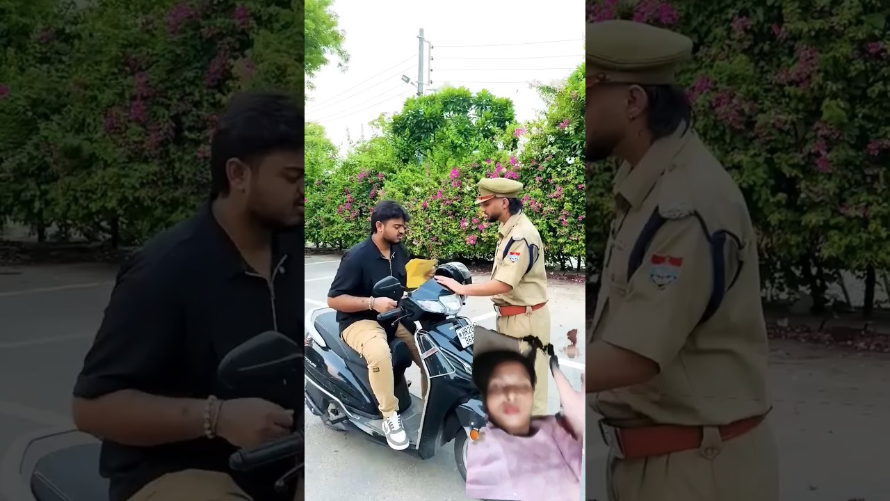 police se batchit karne ki tric#funny #automobile #entertainment #ytshorts #youtubeshorts #shorts