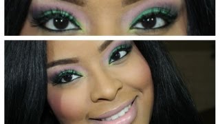 Springtime Green: A Colorful Spring Makeup Tutorial