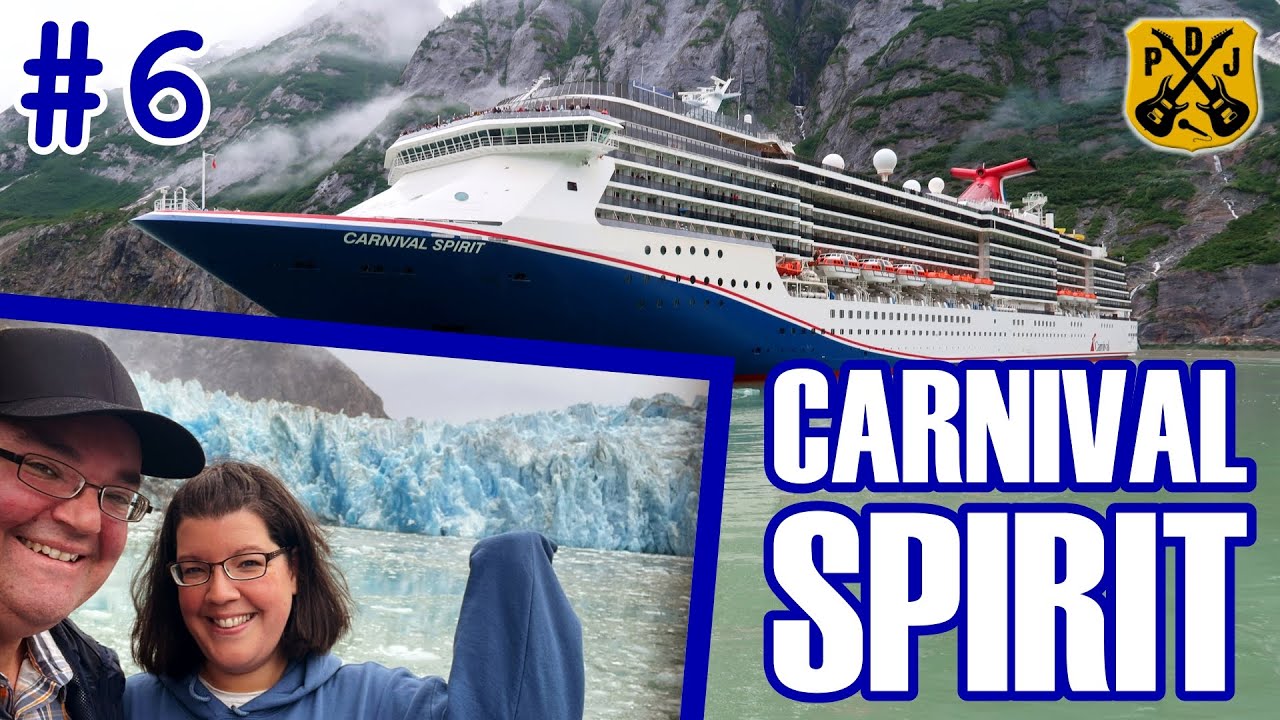 Carnival Spirit Pt.6: Tracy Arm Fjord, Glacier Explorer, Diamond Party, 88 Keys Show, Glow Party