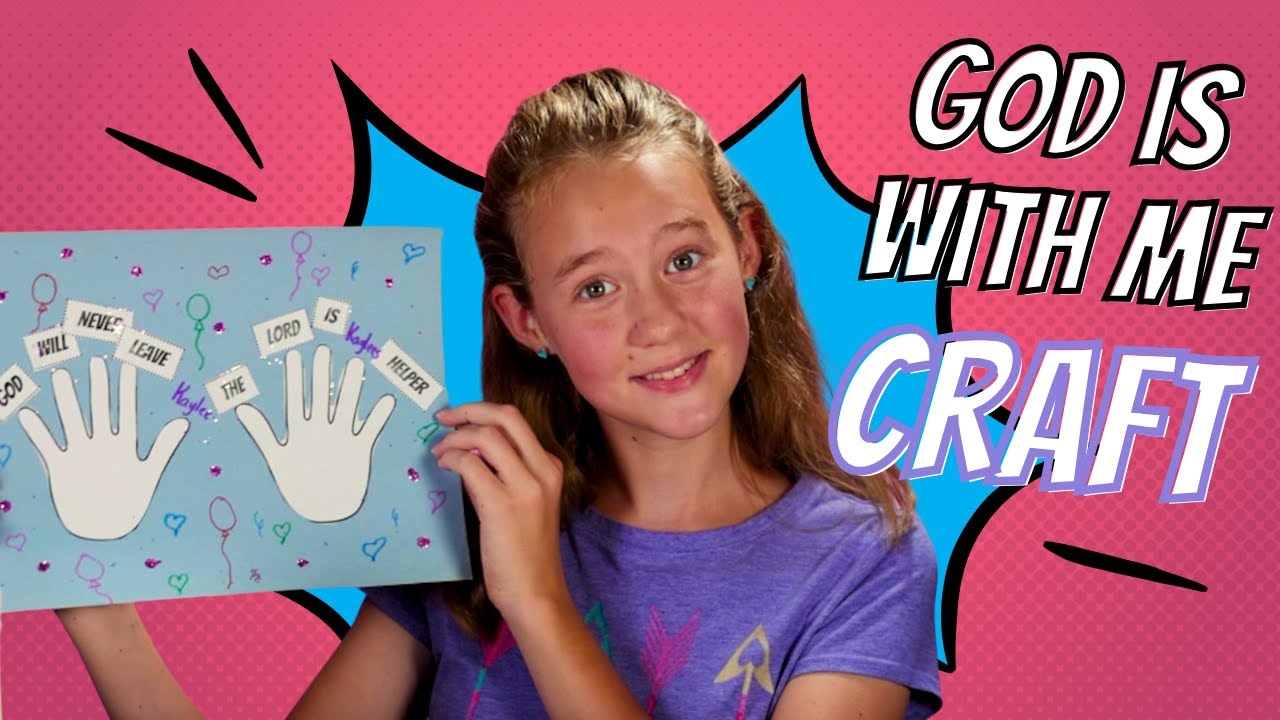 God Will Never Leave You! | Fun Christian Crafts for Sunday School
