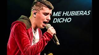 Video thumbnail of "Me hubieras dicho - Facu y La Fuerza (NUEVO)"