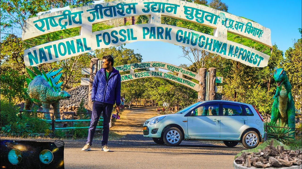 NATIONAL FOSSIL PARK GHUGHWA DINDORI M.P. | राष्ट्रीय जीवाश्म उद्यान घुघुआ डिंडौरी | Avdhesh Vlogs
