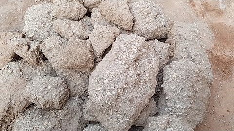 Dusty crunchy handmade gritty texture crumble dry on floor satisfying sound asmr