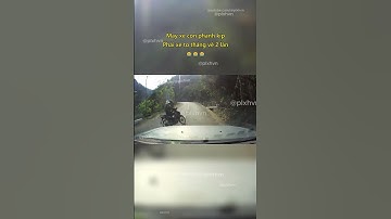 May xe con phanh kịp chứ phải xe to tháng về 2 lần 😂 #giaothong #antoangiaothong #mayman