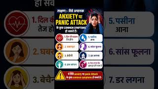 “अचानक दिल तेज धड़कने लगे, घबराहट हो, सांस रुकती लगे—ये Anxity या Panic Attack हो सकता है!”