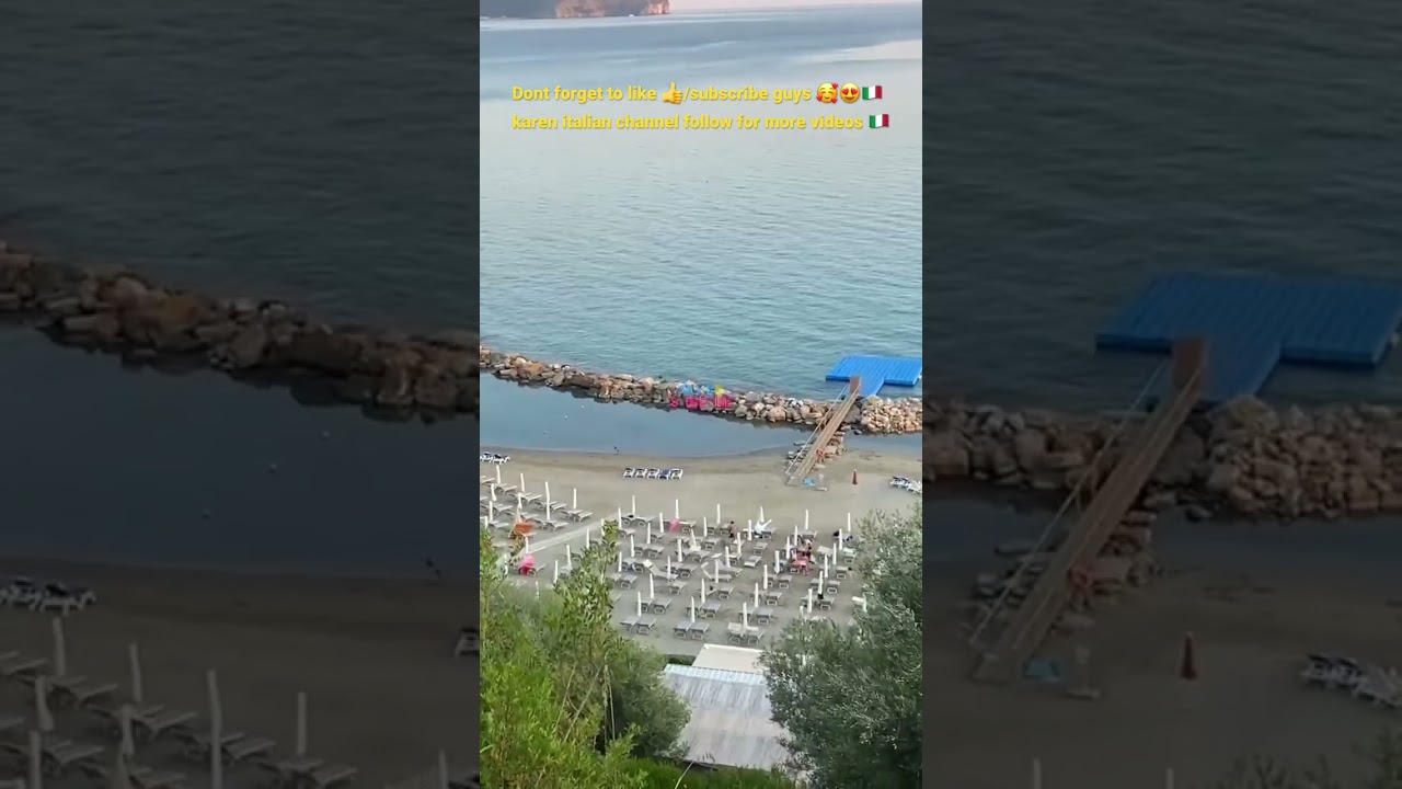 HILL TOP DEL SILENZIO BEACH RESORT IN PISCIOTTA ITALY 🇮🇹