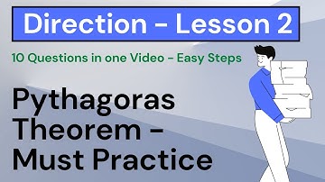 Direction - Questions Based on Pythagoras Theorem | Lesson 2