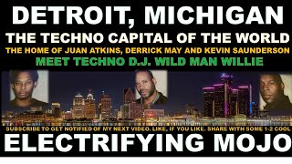 DETROIT, MICHIGAN,THE TECHNO CAPITAL OF THE WORLD.THE HOME OF JUAN ATKINS,DERRICK MAY,KEVIN SAUNDSN.