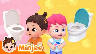 Poo Poo Song & Boo Boo Song! 💩🩹｜Healthy Habits with Minjee｜Minjee Nursery Rhymes