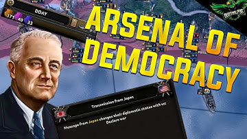 HOI4 MP The Arsenal of Democracy (Hearts of Iron IV Multiplayer)