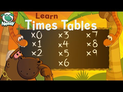 ⁣Nessy Numbers | Learn Times Tables | Multiplication Help