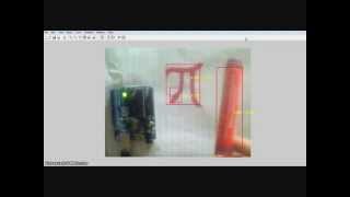 Real-time red color tracking (RGB results)