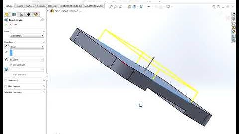SOLIDWORKS BASIC - PART DESIGN & ASSEMBLY DRAWING OF BELT ROLLER SUPPORT - BASE (1 of 7)