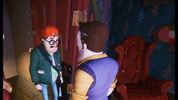 Hello Neighbor 2 DEMO but the music has it