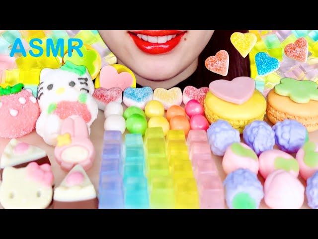 【ASMR】PASTEL SWEETS【咀嚼音】