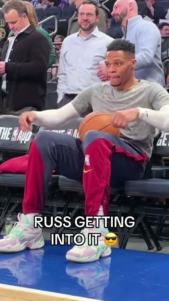 Russ was getting into it ?