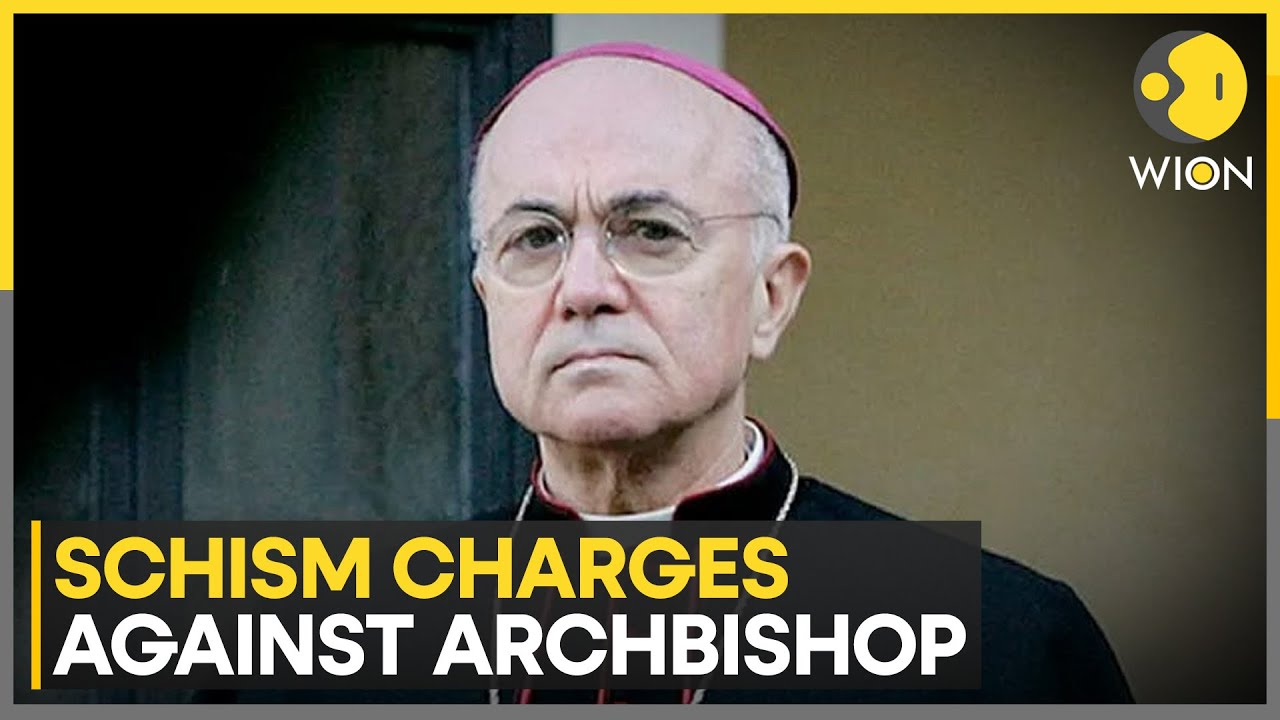 Vatican summons former U.S. nuncio on charges of schism | Latest News ...