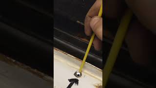 Drill Out Spot Welds - Easy & Cheap #shorts #autobodypaint #automobile