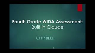 Claude for Teachers: 4th Grade Assessment Built in 4 Steps