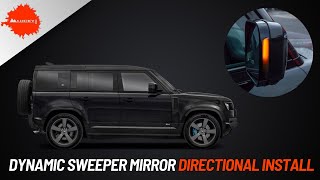 Title: How to Install Dynamic Sweeping Directionals on Land Rover Defender L663 Mirrors | Lucky8
