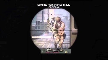 MW3 TRIPLE COLLATERAL KILLCAM