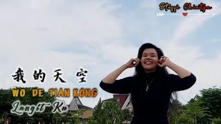 Video thumbnail of "Wo De Tian Kong 《 我的天空 》 - Steffi Chintya 翻唱 拼音歌词 [ Lirik Terjemahan ]"