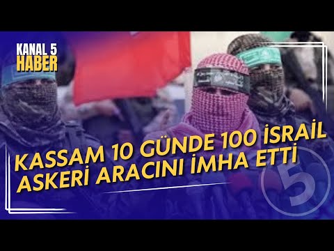 Ebu Ubeyde'den İsrail'e Yeni Meydan Okuma | Kassam 10 Günde 100 İsrail Askeri Aracını İmha Etti