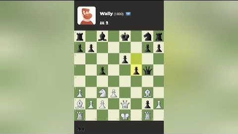 defeating 1800 bot Wally (chess.com)