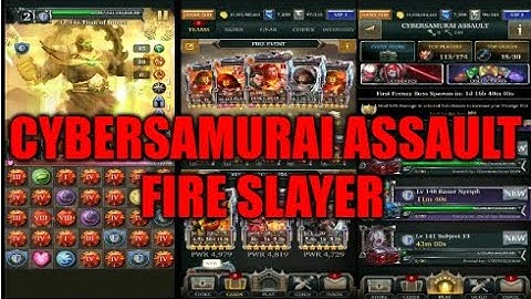 Legendary Game Of Heroes: Cyberpunk Assault Team Testing/Event Strategy (Fire Slayer)