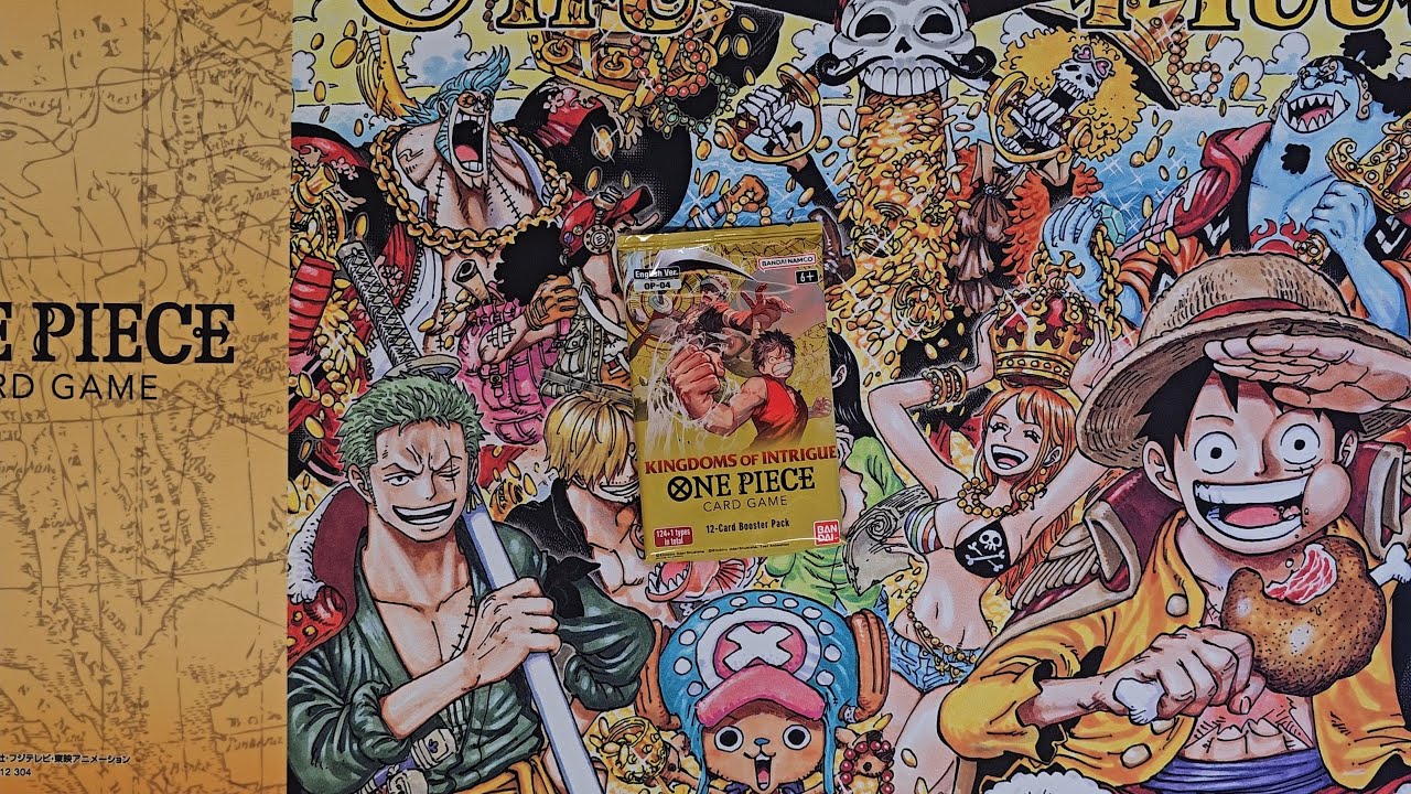 One Piece Card Game - Kingdoms of Intrigue [OP-04] Booster Opening 25 