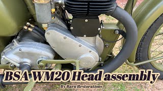 BSA WM20 Head Assembly