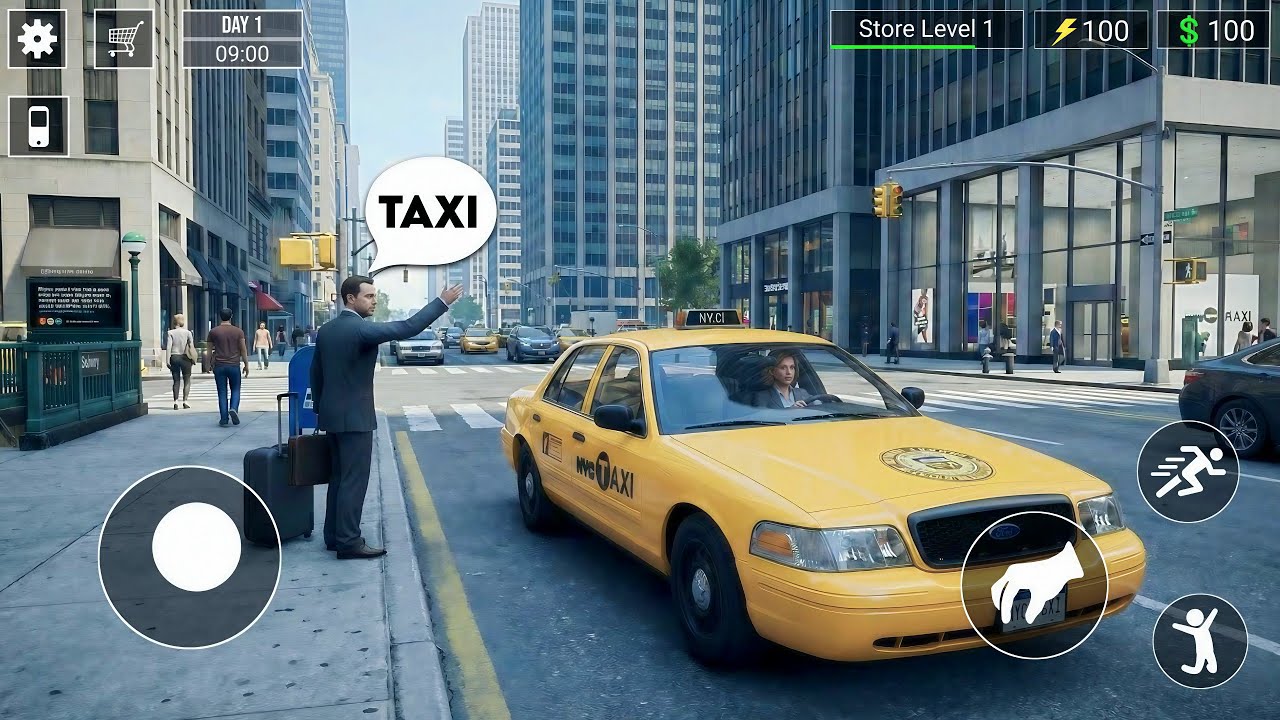 Playing "Taxi Driver Simulator" For The First Time - Must Try In 2026!
