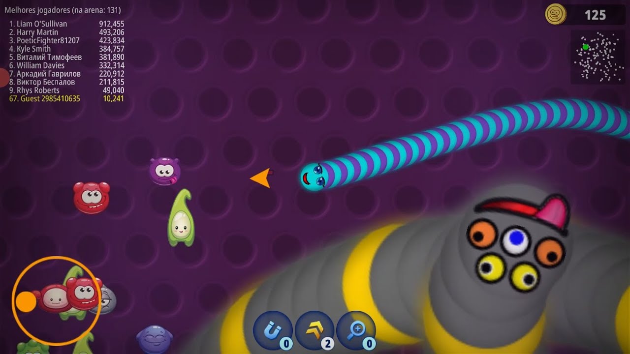 WORMS ZONE.IO jogo online gratuito em