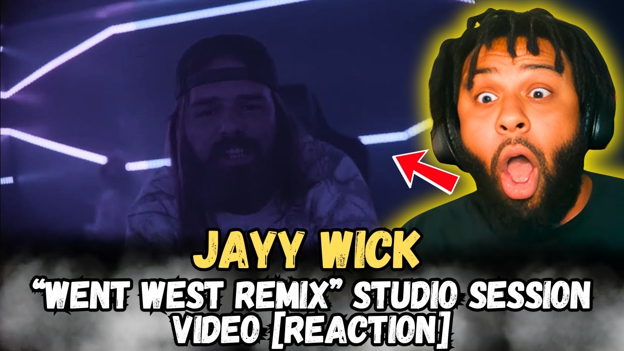 JaYy Wick – Went West Remix (Studio Session Video) [REACTION] | This ENERGY is INSANE!! 🔥🔥