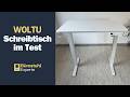 WOLTU: höhenverstellbarer Schreibtisch im Test (unschlagbarer Preis!)