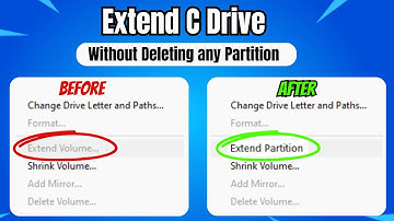 Extend C Drive Without Deleting any Partition (FIX Extend Volume Greyed Out) EASY
