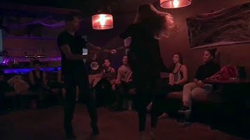 Flavia and Buddy Mzouk demo NYC @spiraldancers_usa