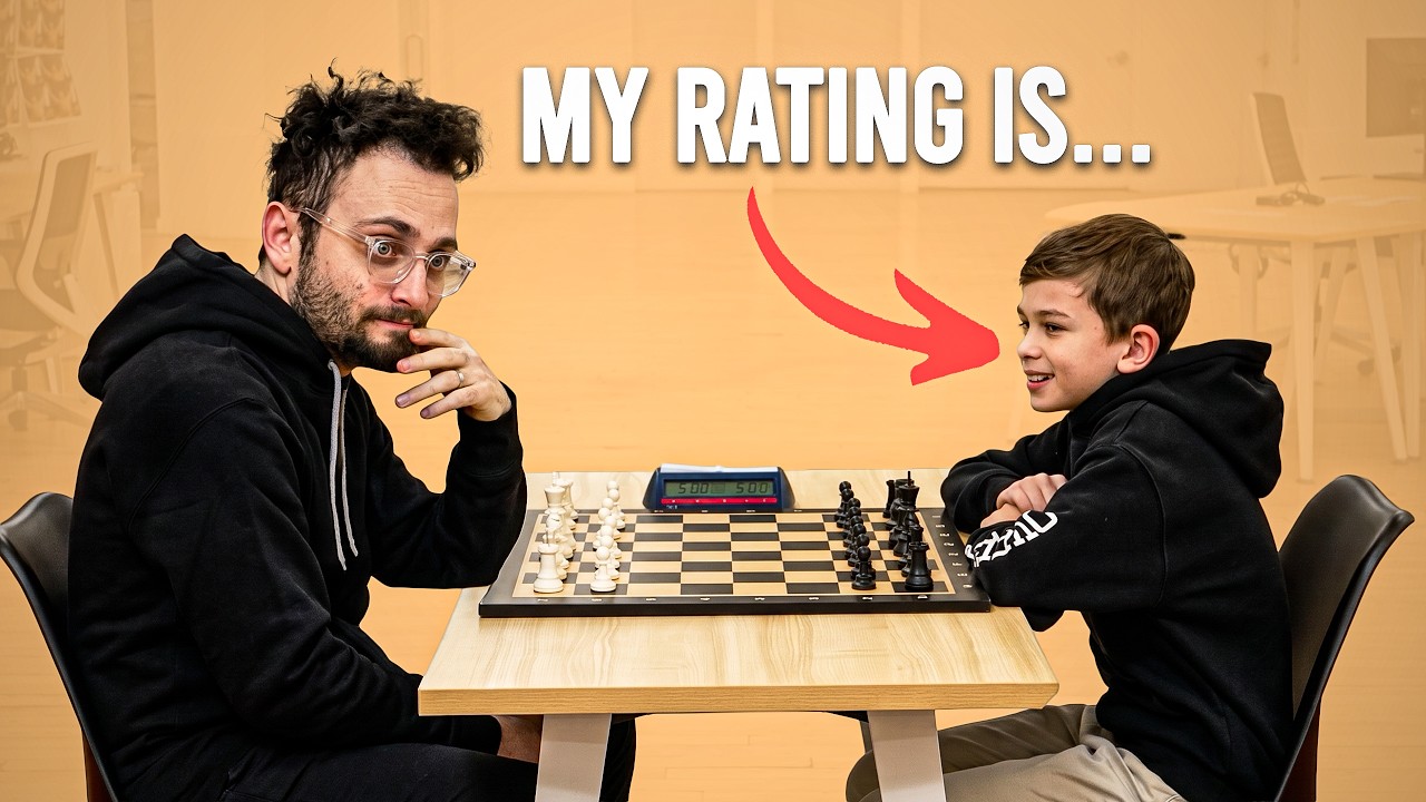 Challenging An 11 Year Old Trash Talking Chess Master