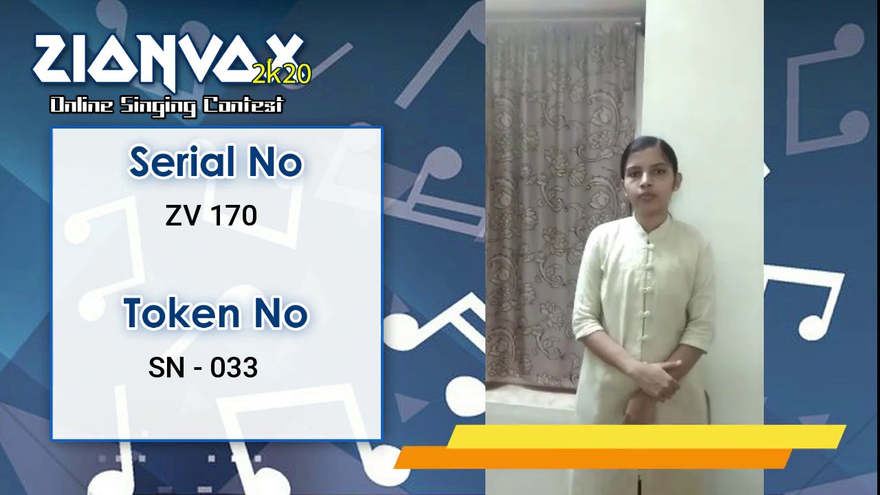 ZIONVOX 2k20 | ZV170| SN-033|LYDIA.J.S|KOTTICODE KUMARAPURAM, KK DISTRICT.