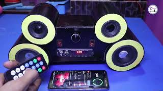 DIY Bluetooth Speaker Box Make At Home