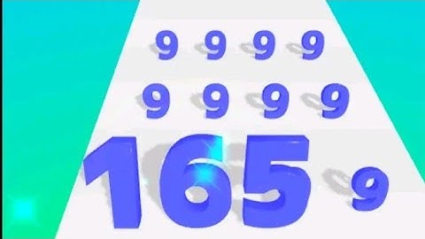 Number Master: Run and merge vs Level Up Runner 3000 Gameplay New update level part #2