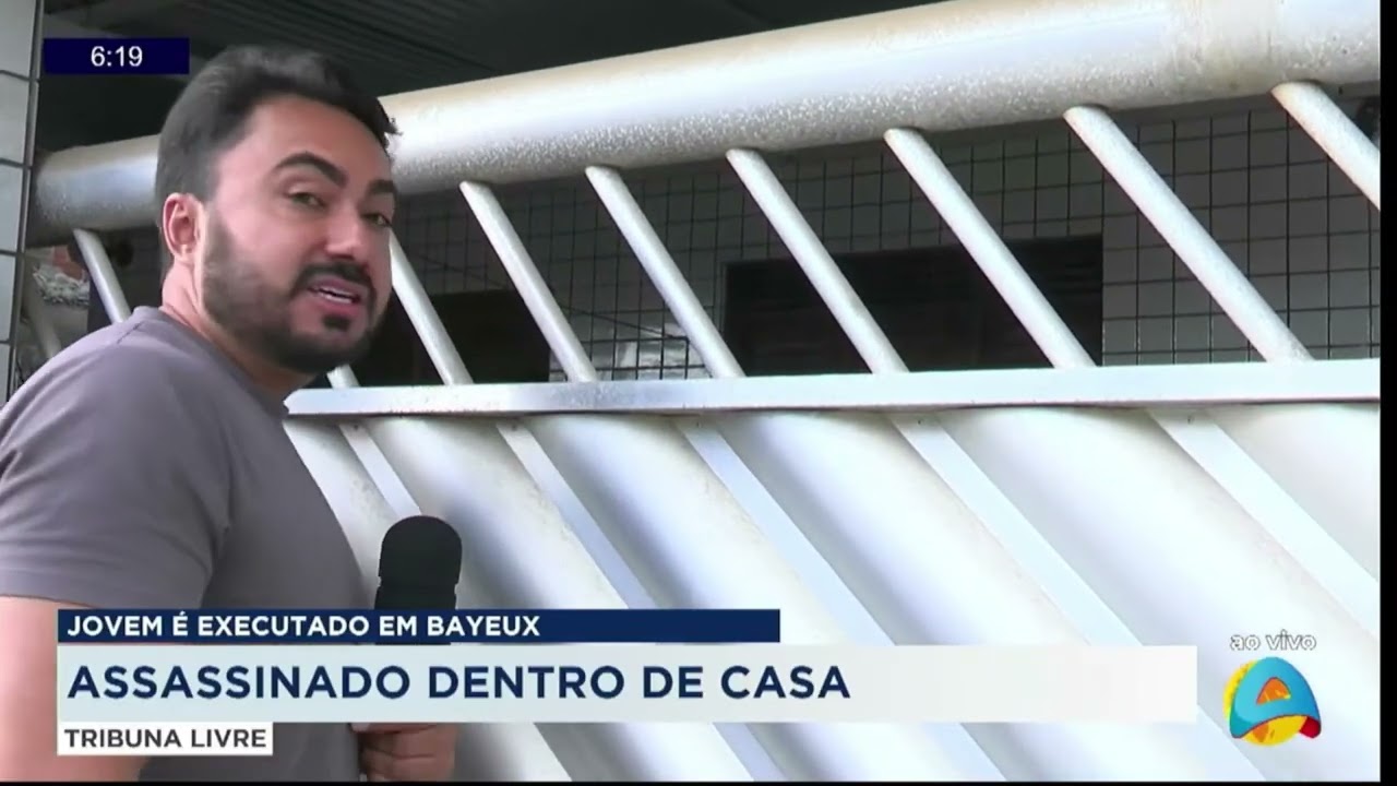 Tribuna Livre - Jovem é executado em Bayeux dentro da própria casa