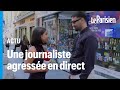 Un homme interpell aprs avoir mis une main aux fesses  une journaliste en plein direct