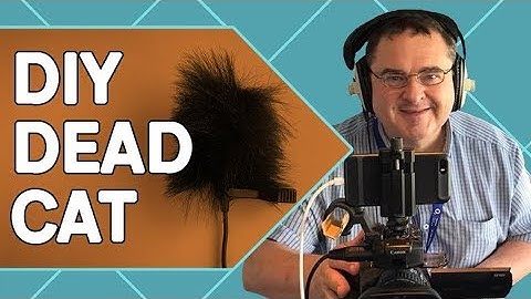 Cheap DIY Dead Cat Windshield for Lavalier Mic: Record Good Sound On A Windy Day