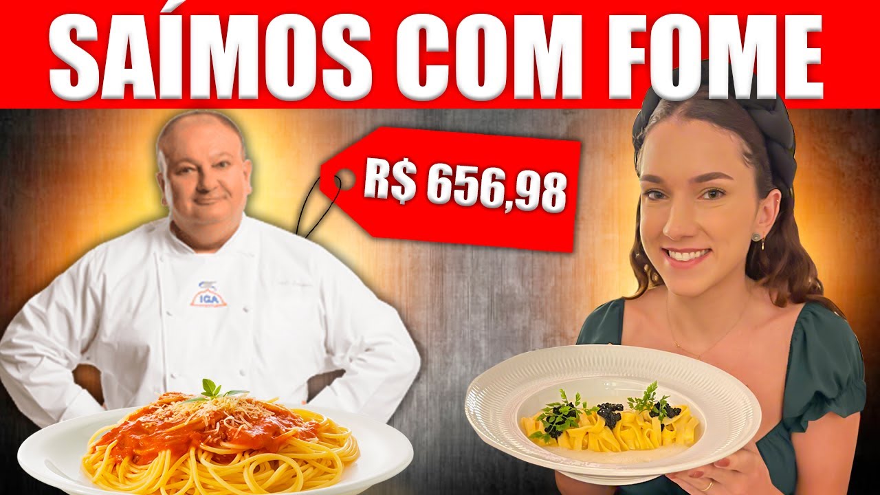FOMOS NO NOVO RESTAURANTE ITALIANO DO JACQUIN - LVTETIA
