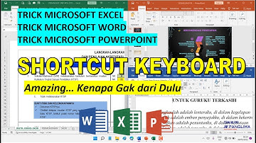 Cara Cepat Memunculkan dan Menyembunyikan Tab Ribbon Microsoft Word Ms Excel dan Ms PowerPoint